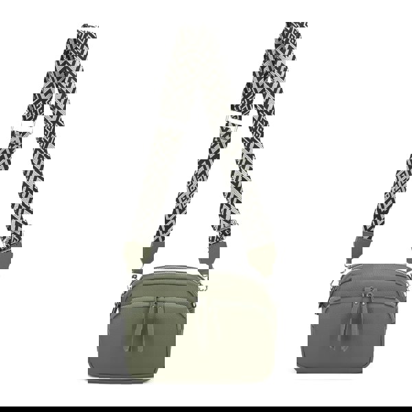 Kitise Camera Crossbody Bag Wide Chevron Strap Shoulder Purse