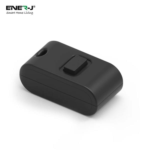 ENER-J 1 Gang Wireless Kinetic Light Switch FOB, IP56 Waterproof, Battery Free Smart Wall Switch with On/Off & Dimming