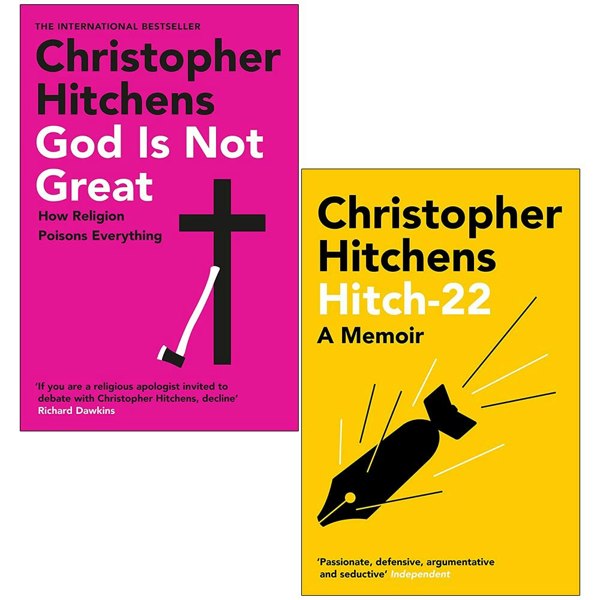 Hitch 22 & God Is Not Great By Christopher Hitchens 2 Book Set