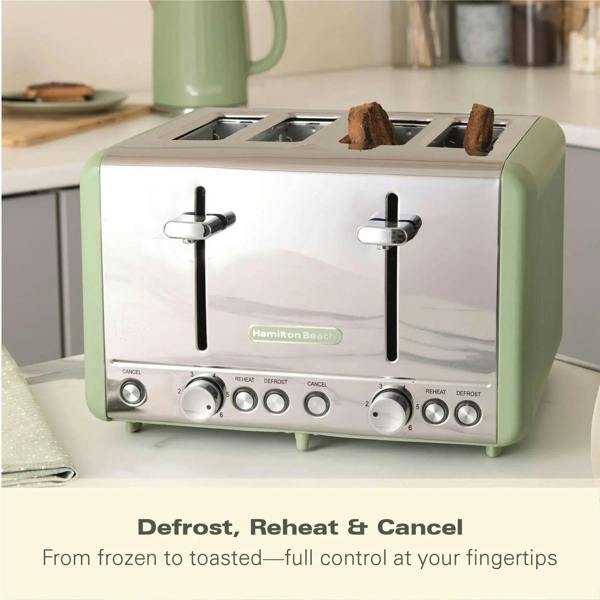 Hamilton Beach Harmony 4 Slice Toaster - Matcha