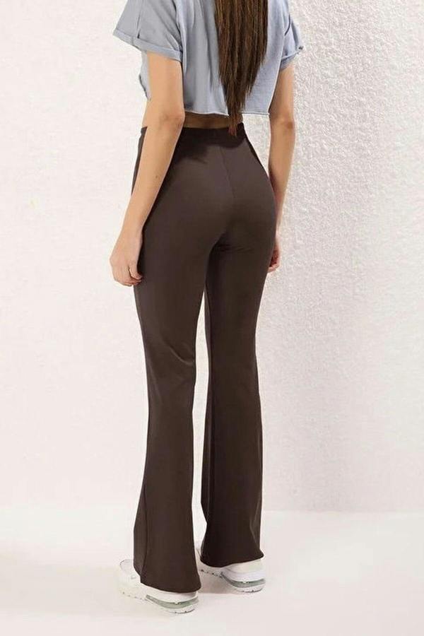 WOVCOR Scuba Fabric Knitted Jogger with Tie Detail