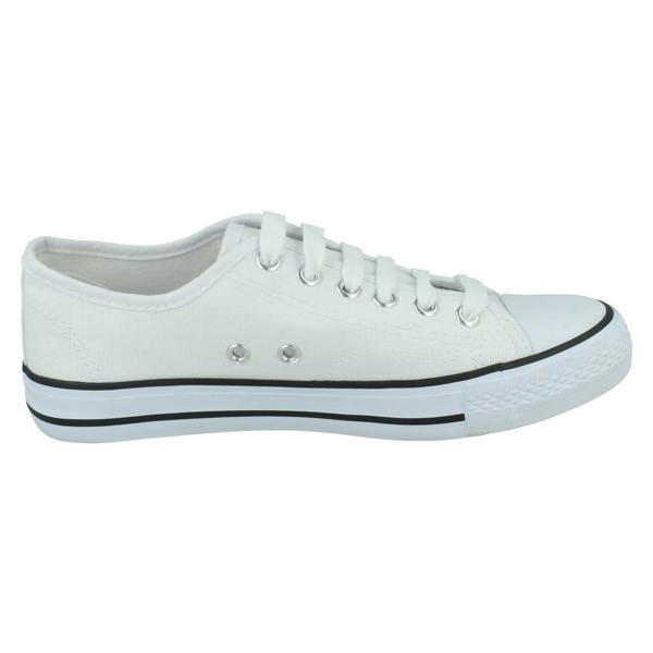 Spot On Ladies Spot On Casual Lace Up Trainers F80543