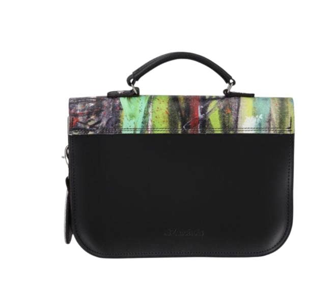 Zatchels Leather Midi Satchel - Rachel Gadsden Artist Edition