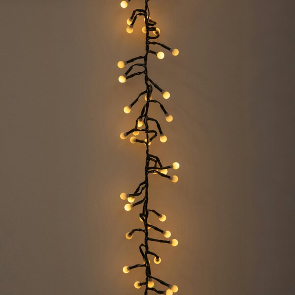 Samuel Alexander 5m 500 LED Globe Cluster Christmas String Lights in Warm White