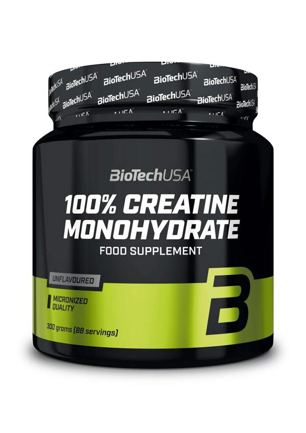 BioTechUSA 100% Creatine Monohydrate, Unflavoured - 300g