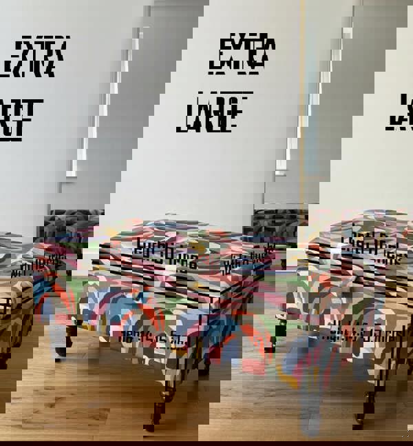 ISTOOLS Premium Multi‑Colour Ottoman Storage Bench Coffee Table – Multi‑Functional Living Room Seating & Storage