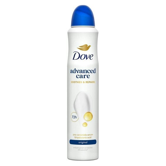 Dove Advanced Care Anti-Perspirant Deodorant Spray Original 200ml, 18 Pack