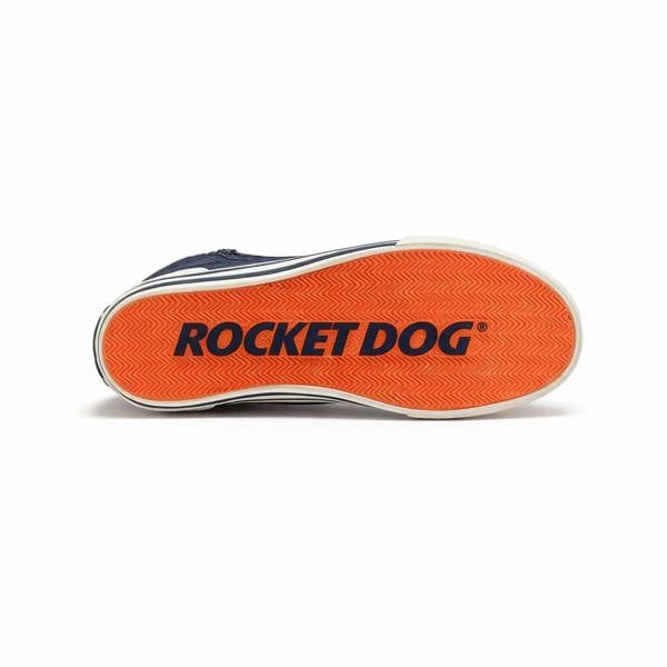 Rocket Dog Rocket Dog JAZZIN HI 12A CANVAS Womens Hi-Top Trainers Navy