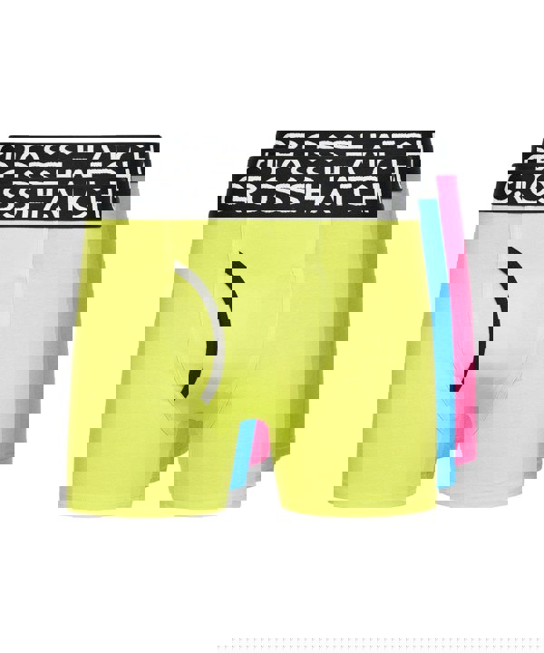 Crosshatch Trioglow Boxers 3pk Bright Pack