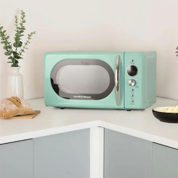 Hamilton Beach 20L Retro Mint Microwave - Hamilton Beach UK