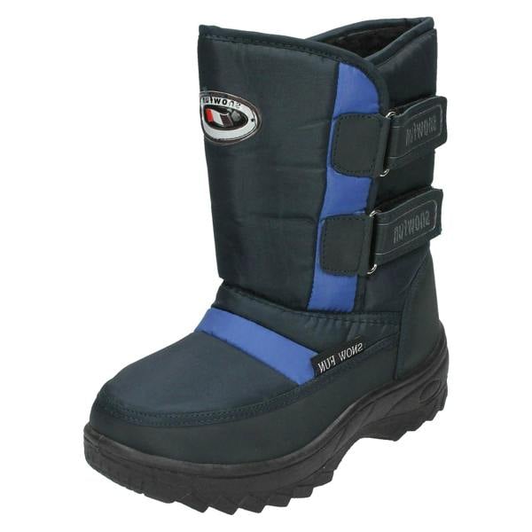 Spot On Boys Snow Fun Winter Snow Boots