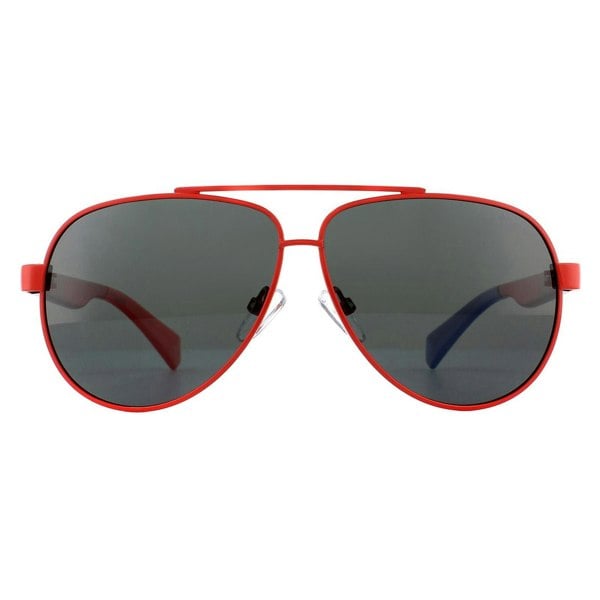 Polaroid Kids Sunglasses PLD 8034/S C9A M9 Red Grey Polarized