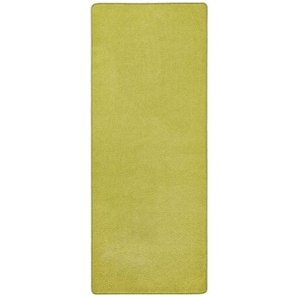 Modern Plain Green Rug – Soft Short Pile