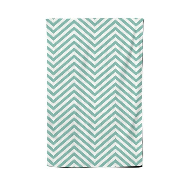 Warren Reed Geometric Chevron Pattern Tea Towel