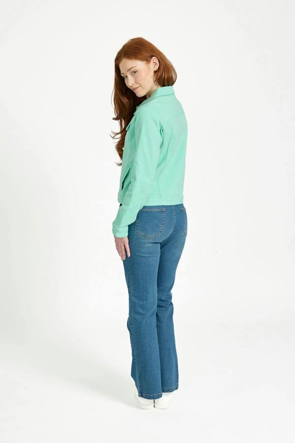 Mudflower Coloured Denim Jacket