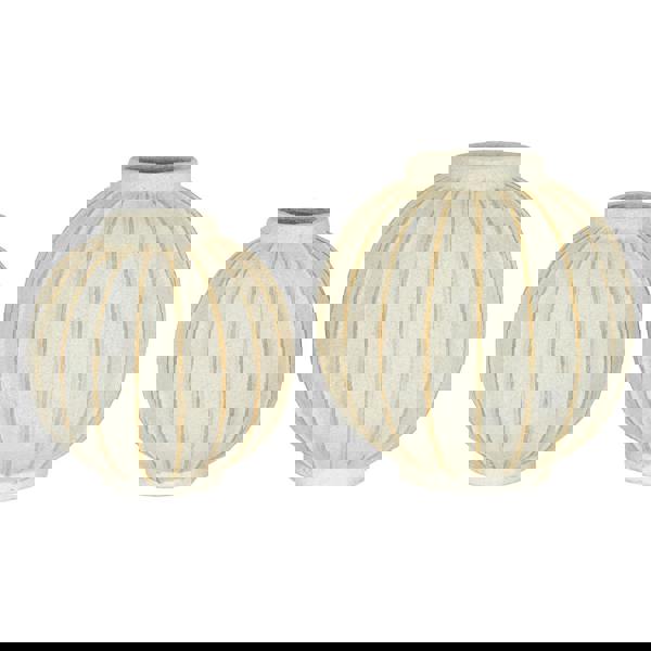 Hill Interiors Grove Globe Vase - White - 