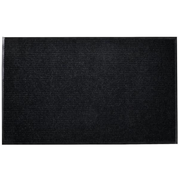 Berkfield Door Mat 90 x 150 cm Black PVC
