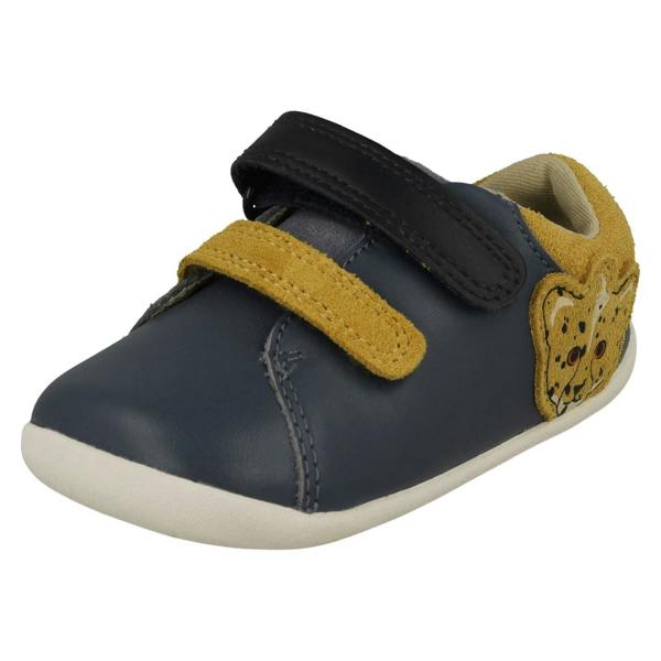 Clarks Boys Clarks Casual Shoes With Big Cat Detail Roamer Race T