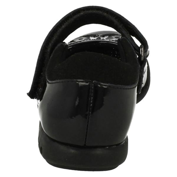 Clarks Girls Clarks Light Up School Shoes Trixi Rose