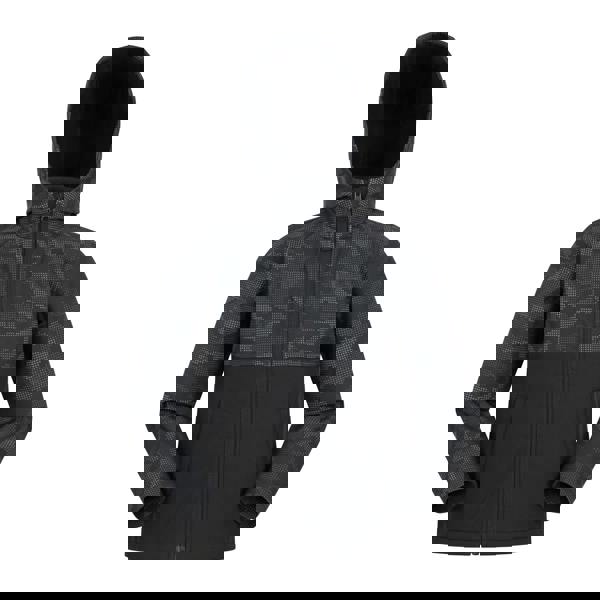 Mountain Warehouse Childrens/Kids Exodus Camouflage Soft Shell Jacket - Black Camo - 