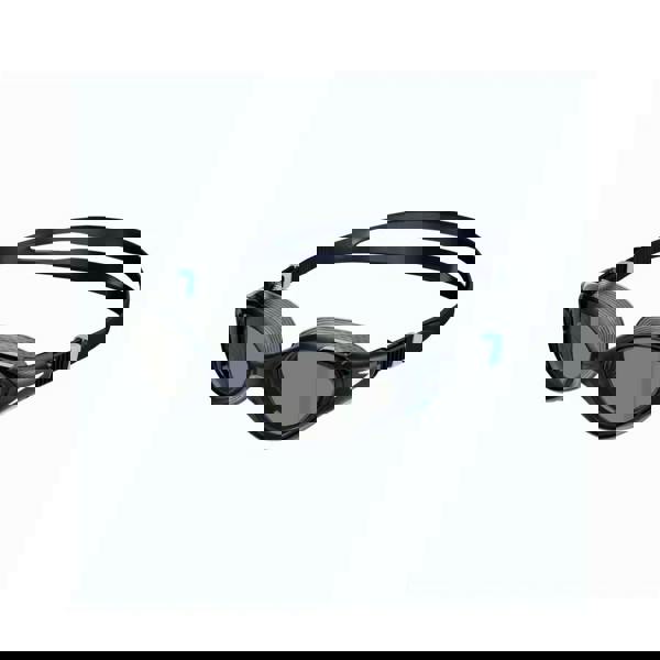 Speedo Biofuse 2.0 female goggles in black teal with smoke lenses