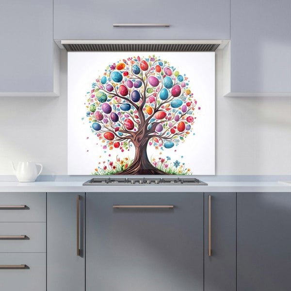 Warren Reed - Designer Whimsical Easter Egg Tree Kitchen Splashback