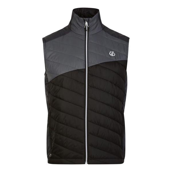 Dare 2B Mens Touring Quilted Lightweight Gilet - Ebony/Black - 