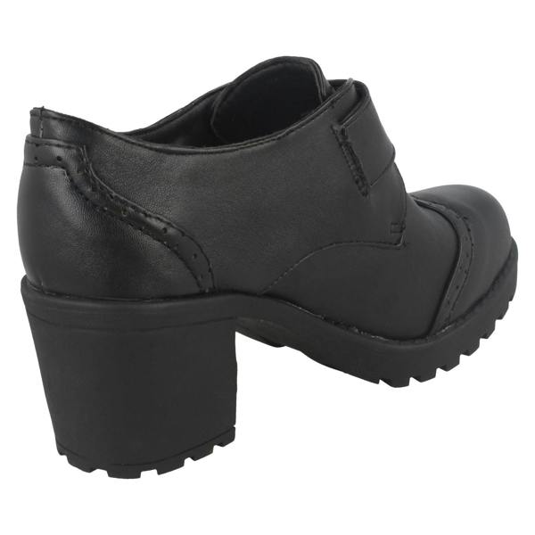 Red:Tag Girls Red Tag Chunky Heeled School Shoes