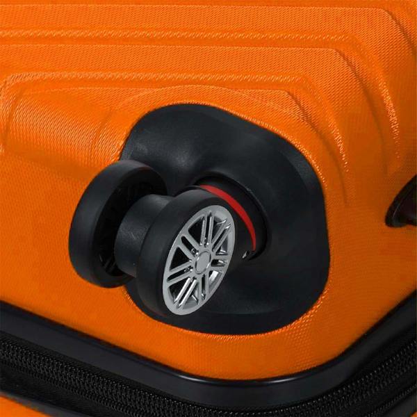 Snowball Hard Shell Expandable Cabin 55 x 37 x 22 cm cm ABS Suitcase Luggage Suitable for Easyjet, Ryanair