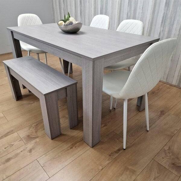 Kosy Koala Dining Table Set with 4 Chairs Dining Room, Kitchen table set of 4, and Bench