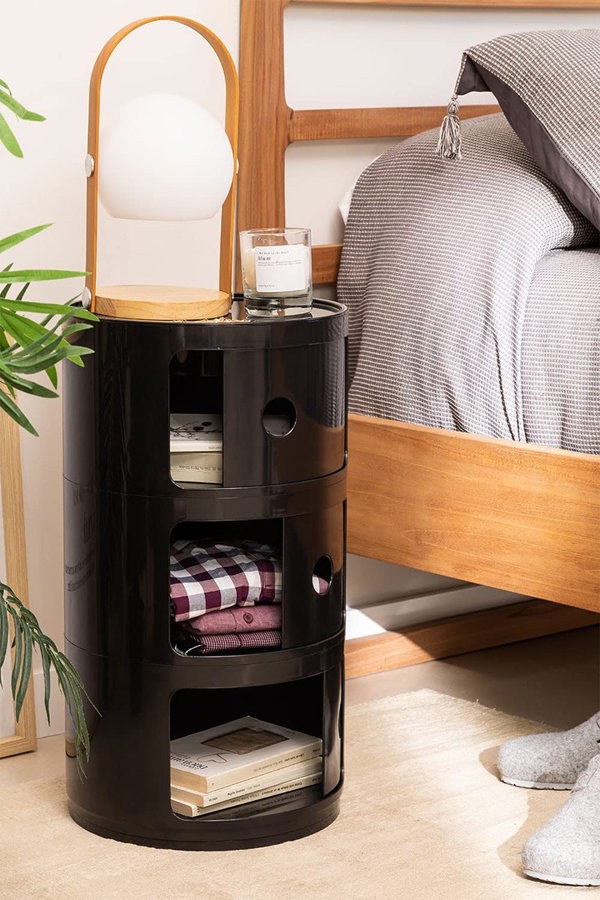 Living and Home 3-Tiered Plastic Storage Drawer Unit