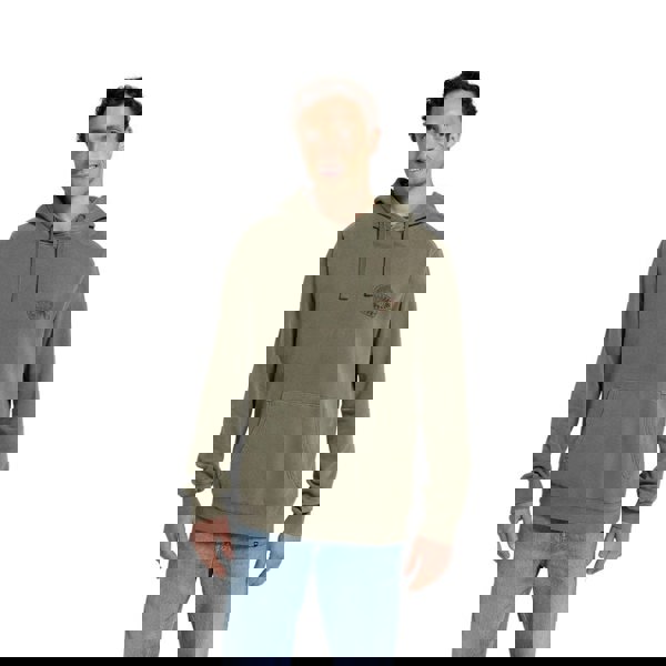 Mountain Warehouse Mens River Organic Hoodie - Khaki Green