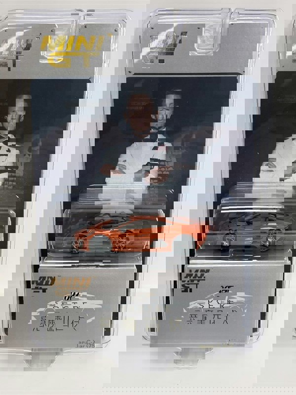 Mini GT James Bond 007 Jaguar C-X75 Spectre Chinese Version 1:64 Mini GT MGT00903-007TC