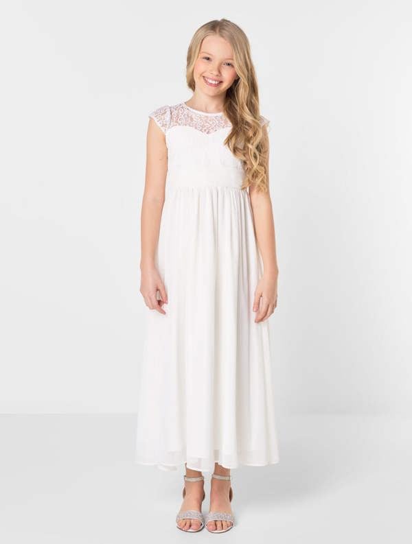 girls ivory dresses