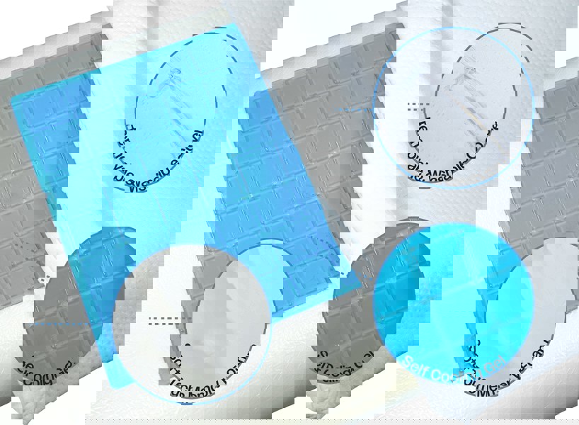 Aidapt Cooling Gel Comfort Memory Foam Contour Pillow with Removable Soft Air Knit Fabric