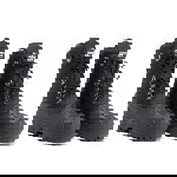 VIVA Polar Mens Snow Boots - Rubber Sole, Lace-Up Closure, Fleece Lined