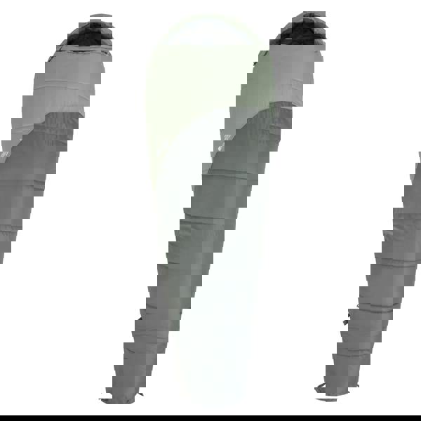 Mountain Warehouse Summit 250 Left Zip Mummy Sleeping Bag - Khaki Green - 