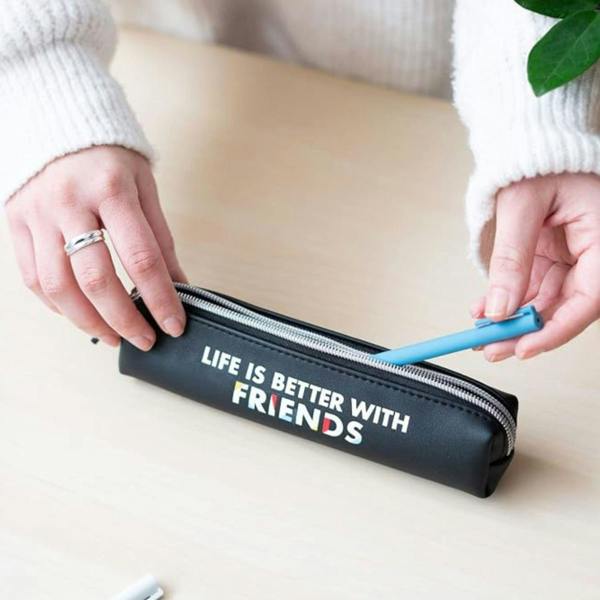 Grupo Eric Friends Mini Black Pencil Case
