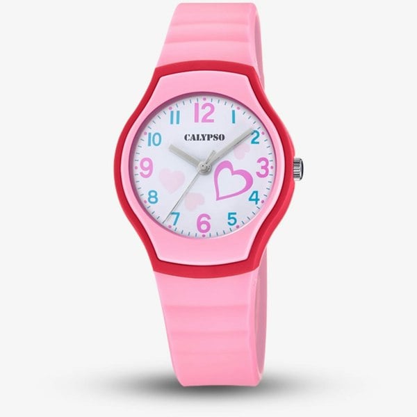 Calypso Girls Sweet Time Heart Watch K5806/2