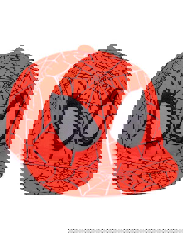 Marvel Spiderman Boys Red Adjustable Curved Peak Cap (One Size)