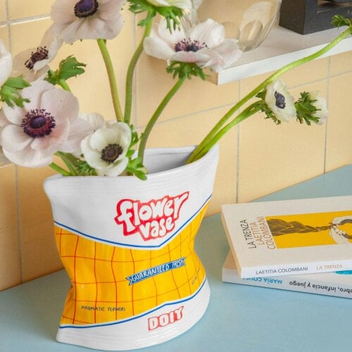 Love Frankie Retro Crisps Vase