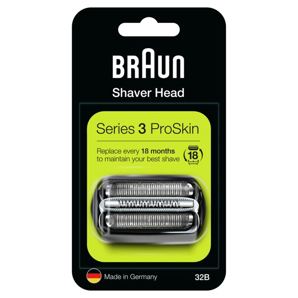 Braun Shaver Replacement Part 32B Black