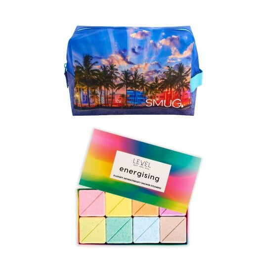 SMUG Wake-Up Wash Bag Set – Various Prints - Miami