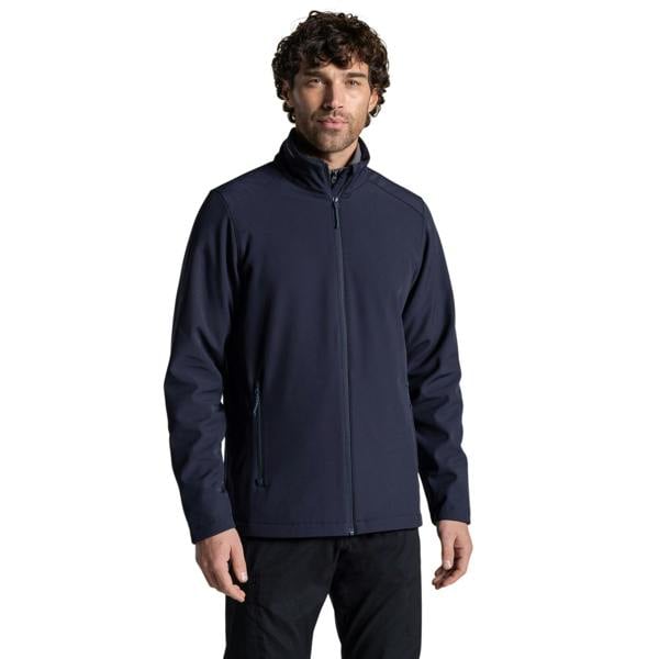 Craghoppers Mens Expert Basecamp II Soft Shell Jacket - Dark Navy - 