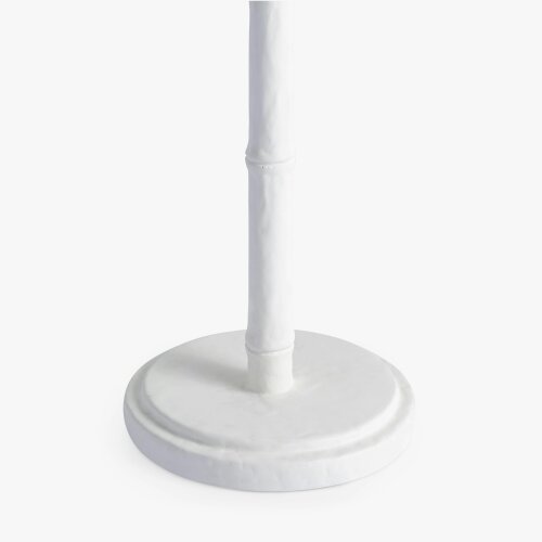 Wyld Haus Long Island White Bamboo Table Lamp with Ochre Shade