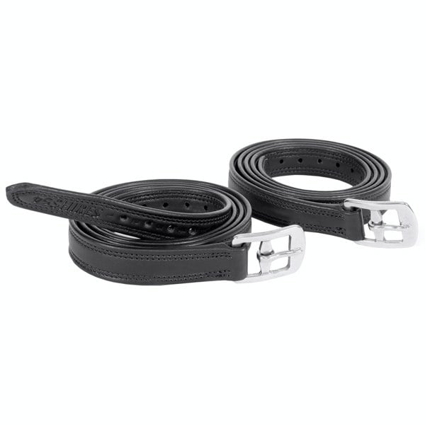 Shires Horse Stirrup Leathers - Black