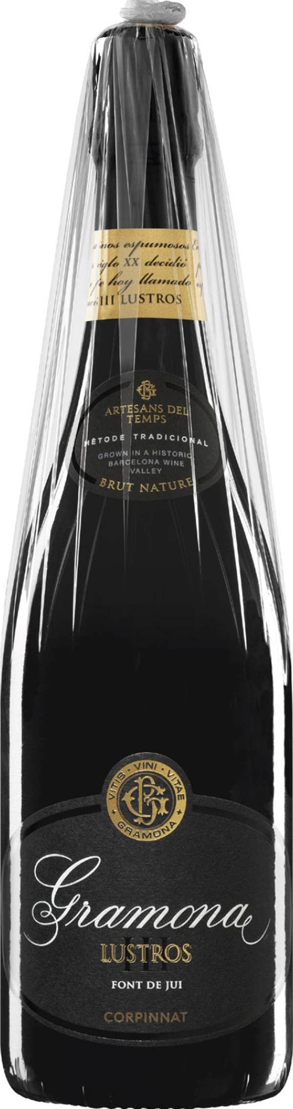 Gramona Lustros Brut Nature Organic 2017 75cl