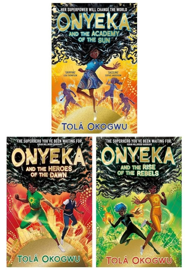 Onyeka & the Academy of the Sun, Onyeka & the Rise of the Rebels, Onyeka & the Heroes of the Dawn