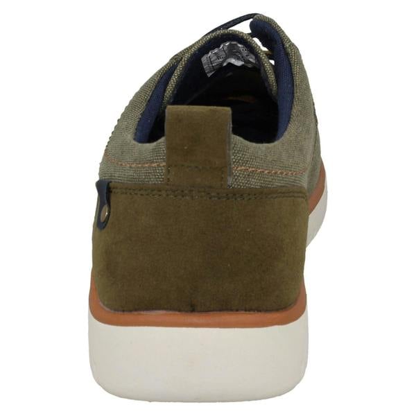 Hush Puppies Mens Hush Puppies Lightweight Canvas Shoes Sandy Lace Up