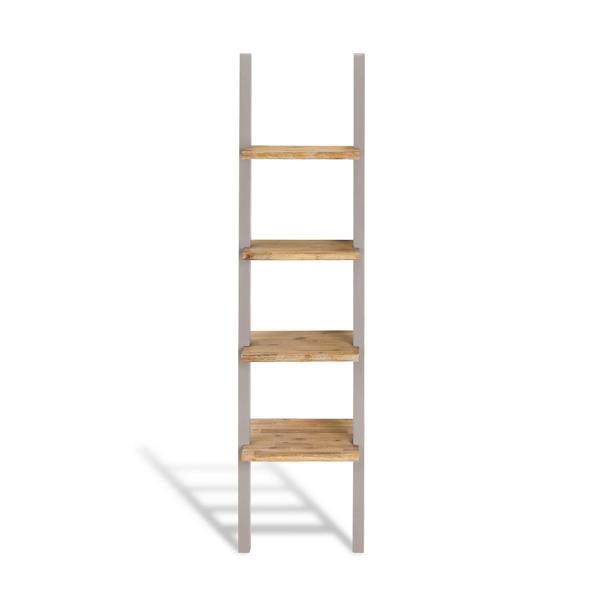 Statement Furniture Florence Ladder Shelf Wooden Shelving Unit Lean-Up Shelf
